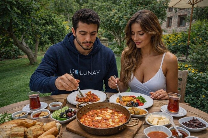 Sabah kahvaltısı seninle yapsaydım, ben ne yemiş olurdum?