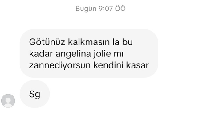 Neden bir insan tanımadığı birine böyle bir şey yazar yoksa ben mi yanlış yaptım?