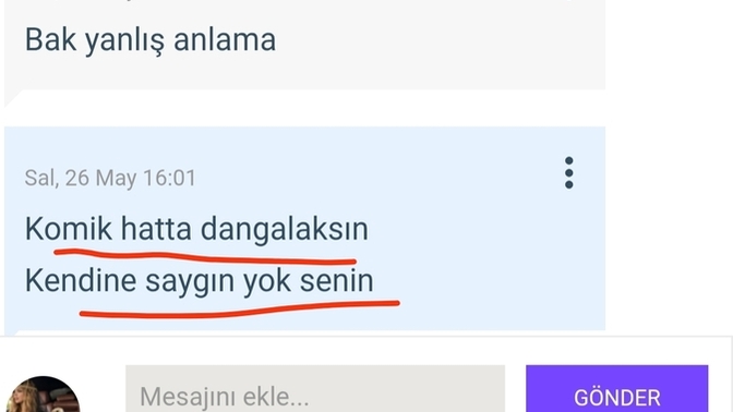 Bu sitedeki erkeklerin neden çoğu kunduz misali saldıracak yer arıyor?🤣 arkadaş olmadık diye laflara bakkk?