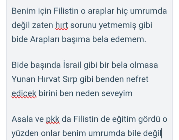 Filistin sizin için herşeyden önemli mi?