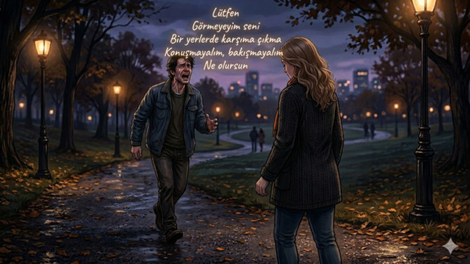 Boşanıyoruz, eşim karşıma çıkıp bana şarkı söyledi, hem seviyo hem görmeyim seni diyor, sizce amacı ne?