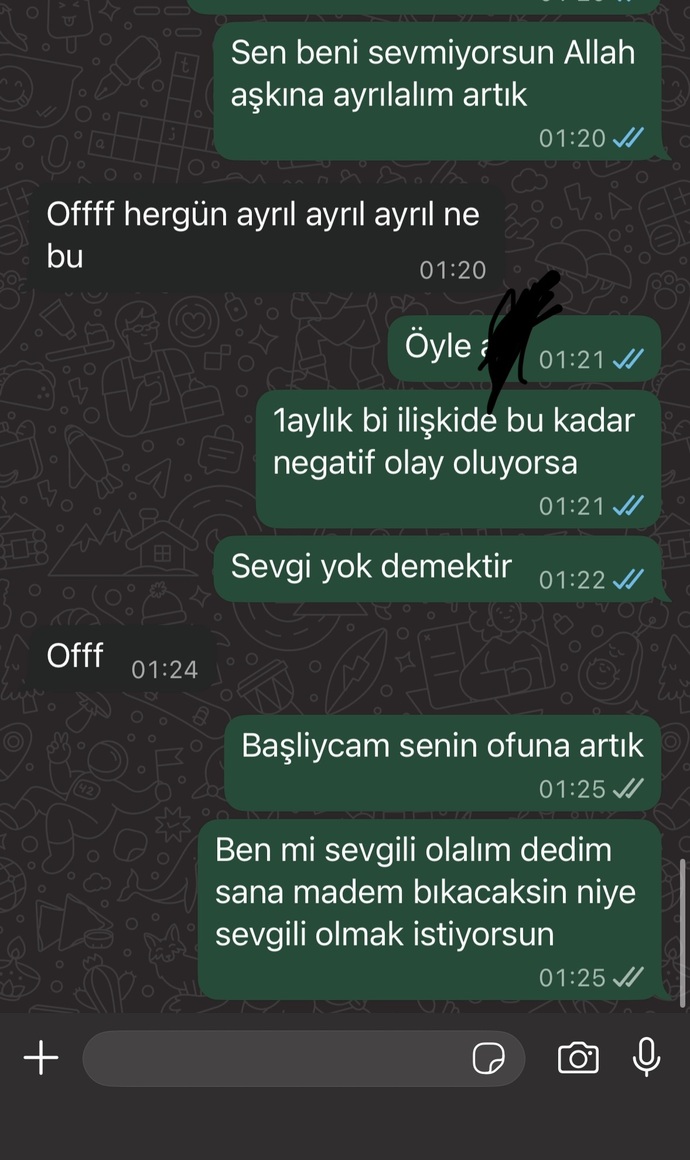 Sizce ayrılmak mi istiyor?