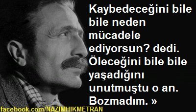 Olmayacağını bilmene rağmen yine çabalar mısın?