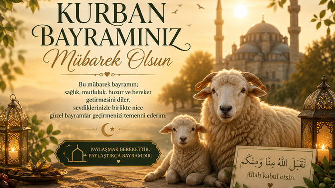 Kurban bayramınız mübarek olsun, Kurban bayramını kutlar mısınız?