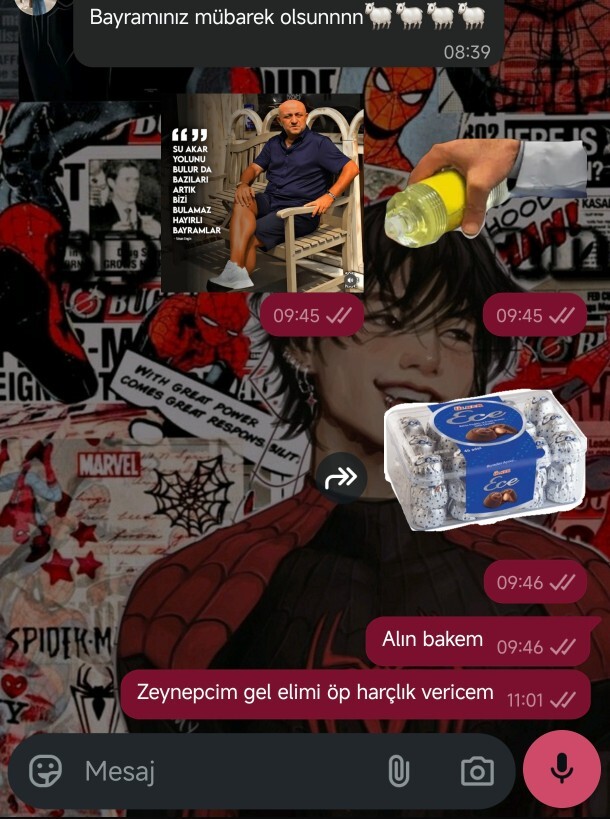Bayram ilk mesajını kime attın, ilk kimle WhatsApp’tan bayramlaştın?