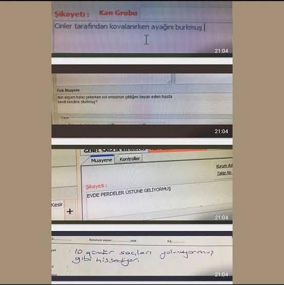 Doktorlardan, hemşirelerden ya da sağlıkçılardan duyduğunuz en tuhaf hasta tanısı nedir?