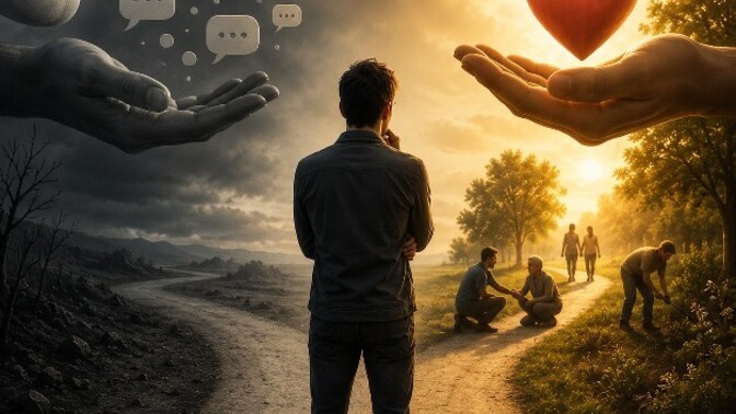 Bir insanı gerçekten ne tanımlar; ne dediği mi, yoksa ne yaptığı mı?