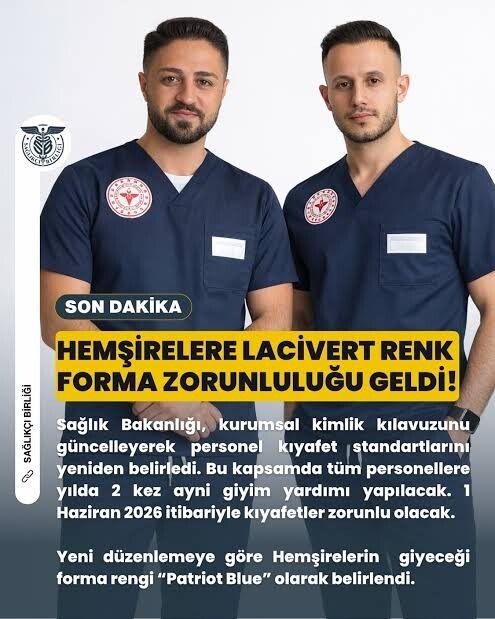 1 Haziran itibariyle hastanelerde mesleğe göre kıyafet zorunluluğu gelmesi hakkında ne düşünüyorsunuz?