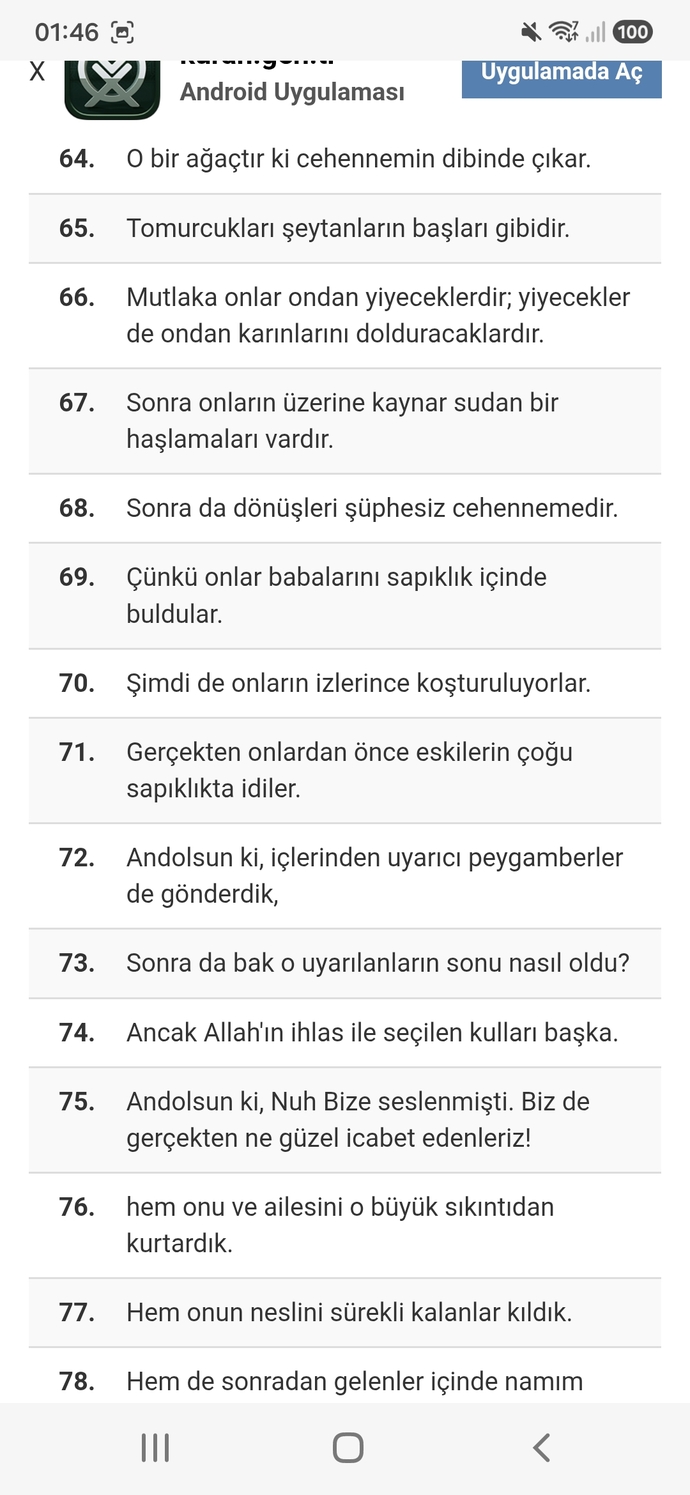 Kur'an Kerim in bu ayetleri hakkında ne düşünüyorsunuz?