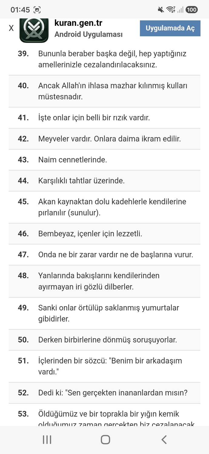 Kur'an Kerim in bu ayetleri hakkında ne düşünüyorsunuz?