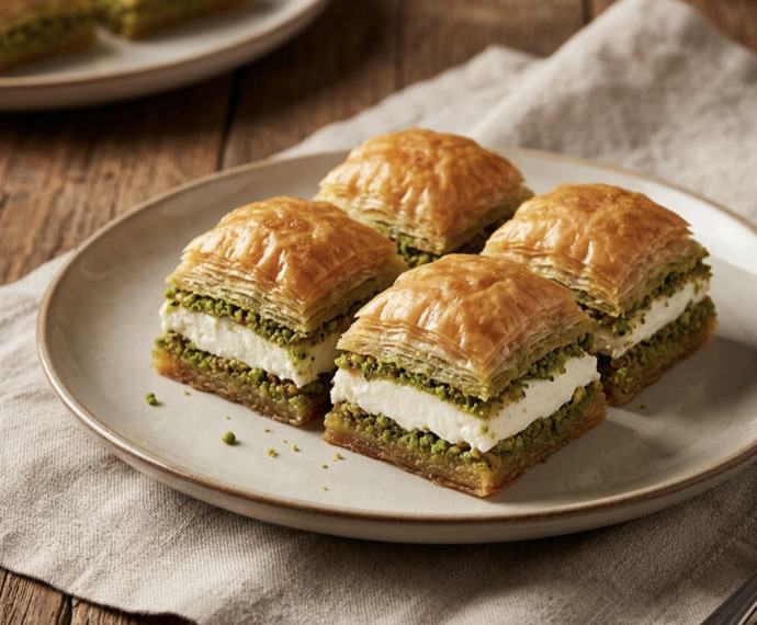 Kaymaklı baklava sever misiniz?