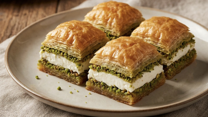Kaymaklı baklava sever misiniz?