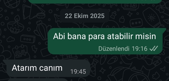 İsteyen olabiliyorum shdjfkg hep böyleler 🫠
