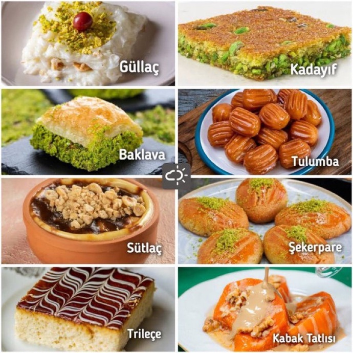 Sizin favori tatlınız hangisi?