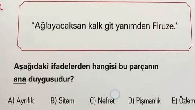 Peki aşk ağlamaya değer mi, yoksa ağlatıyorsa o bizim diğer yarımız değil midir?