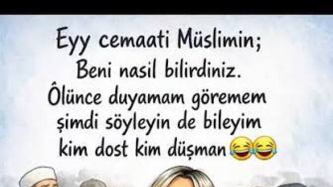 Beni nasıl bilirsiniz dediğinizde ne duyacağınızı biliyor musunuz?