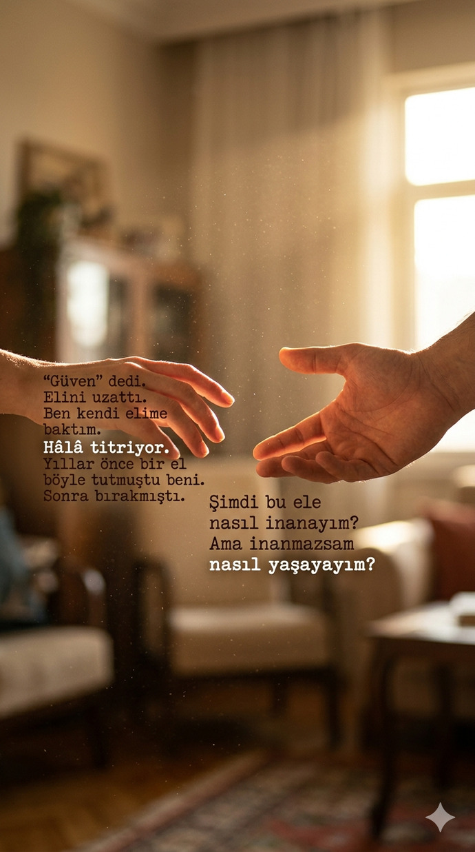 Sen tekrar güvenebildin mi? Yoksa hâlâ elin titriyor mu?