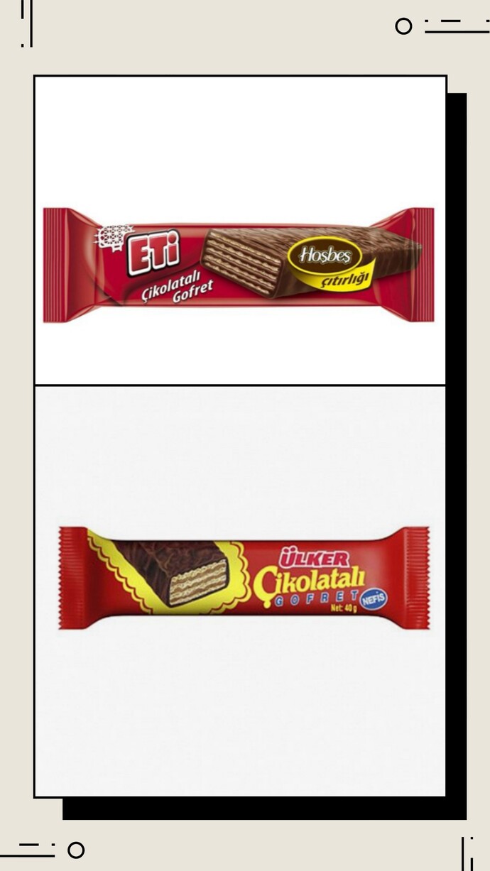 Eti Hoşbeş mi daha iyi yoksa Ülker çikolatalı gofret mi, sizce hangisi lezzetli?