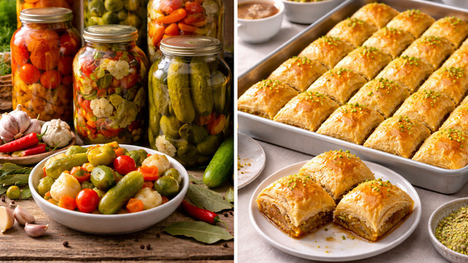 Hadi bakalım: Turşu mu, Baklava mı?