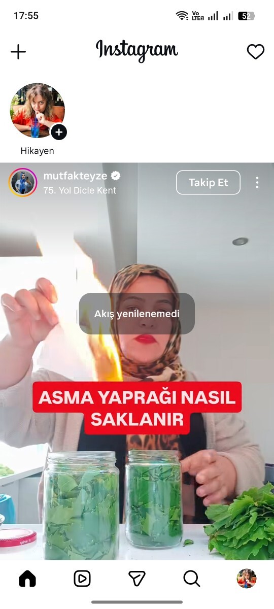 Instagram akış yenilenmedi hatası neden olur, hesap açılır mı yoksa tekrar kapanır mı?
