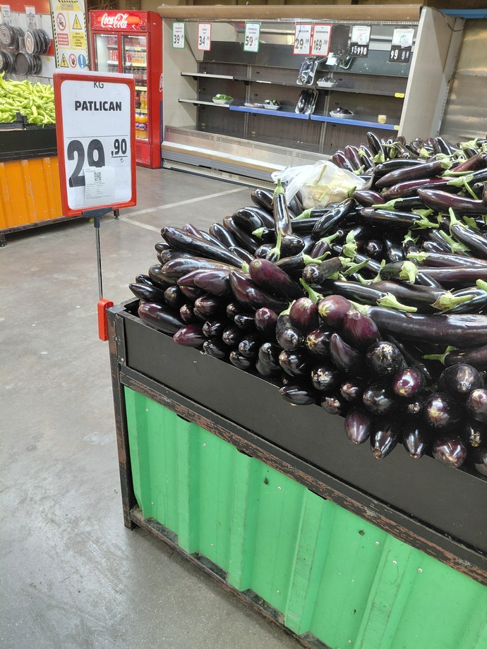 Burdan sadece 1 tane patlican alsam olur mu işim varda?