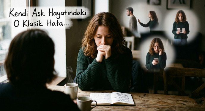Aşk hayatındaki klasik hatanı biliyorum desem, söyleyeyim mi?