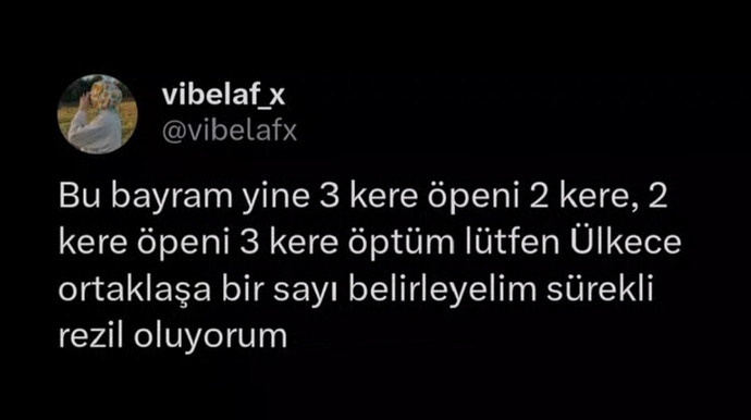 Siz kaç kere öpüyorsunuz?