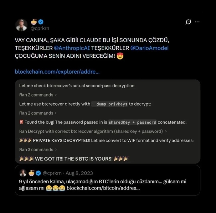 ABDde bir adam yapay zeka sayesinde yıllar önceki Bitcoinlerini kurtardı.. Sizin de Bitcoin kayıplarınız var mı?