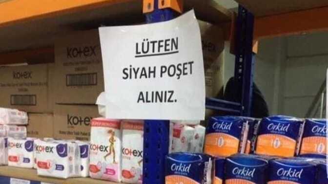 Kimler siyah poşet alıyor?