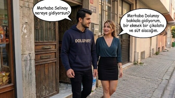 Bugün aldığın ilk şeyi beraber gidip alsaydık, seninle beraber ne almış olurduk?
