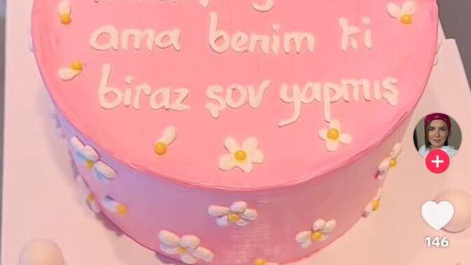 Aşkolar doğum günü pastam nasıl?