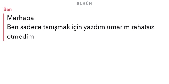 Snapchatten size böyle mesaj gelse fake olduğunu anlar mısınız?