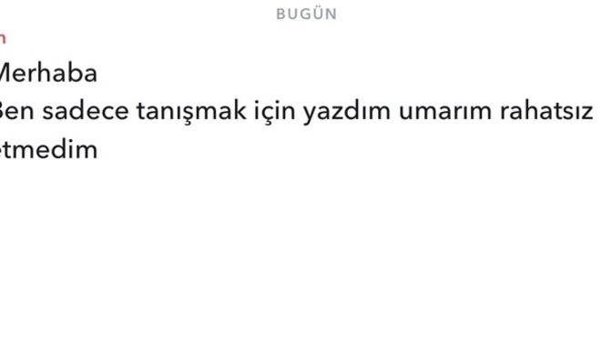 Snapchatten size böyle mesaj gelse fake olduğunu anlar mısınız?
