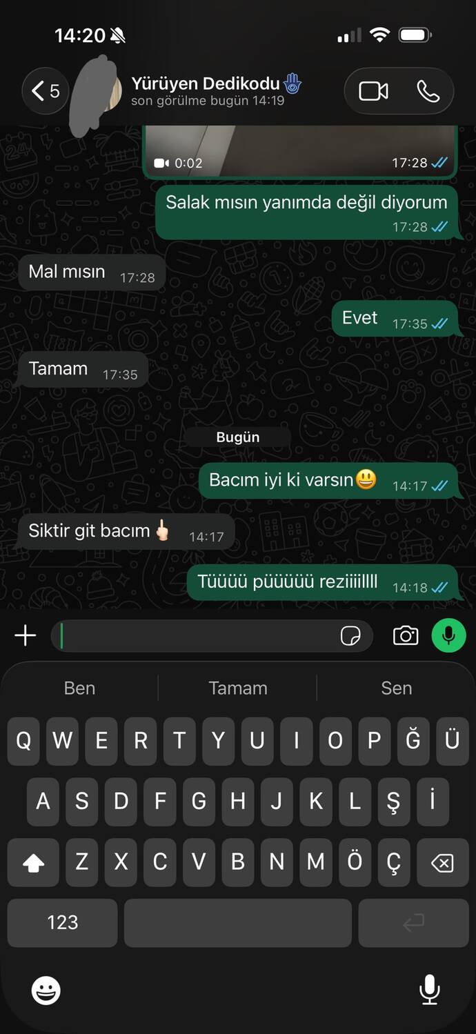 Kardeşinizle aranız nasıldır?