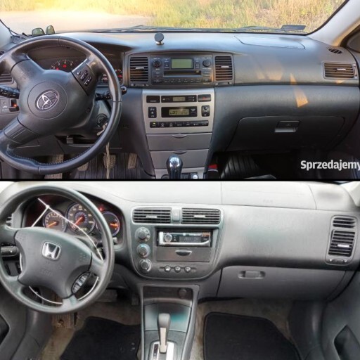 Corolla E120 mi Civic Es7 (VTEC 2) mi?