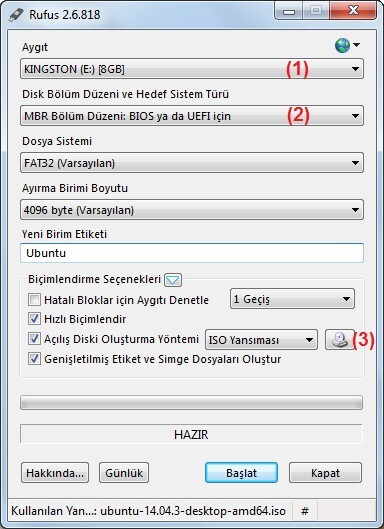 Rufus ile hazırladığım Ubuntu USB neden Boot Menu’de görünmüyor, nerede hata yapıyorum?