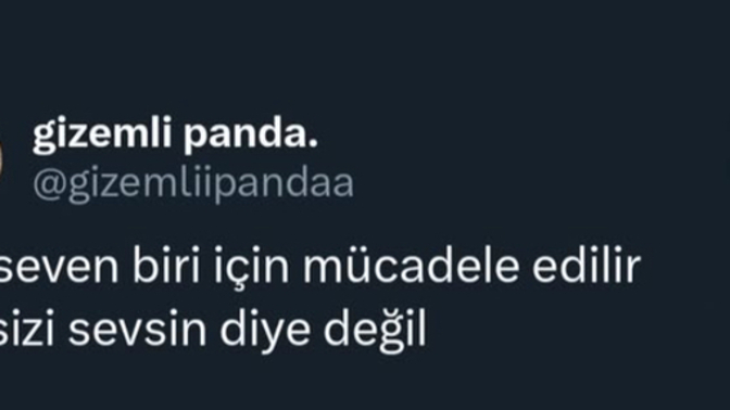 Sevilmediğin yerde durabilir misin?