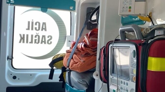 Ambulansa bindiniz mi?