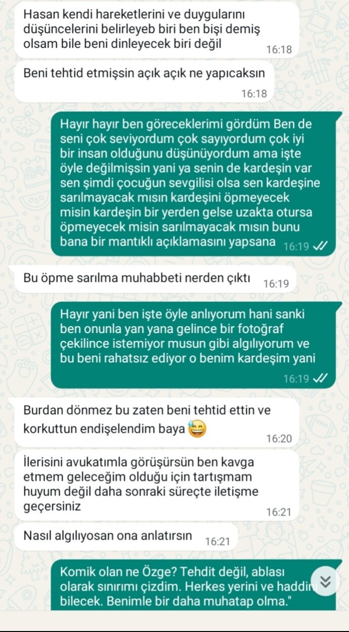 Kardesim bana kızmış ve benle konusmuyor?