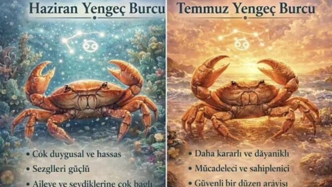 Gündüzleri bile gece modunda takılıyorum! Yengeç burcu 🦀 olmaktan bıktınız mı?