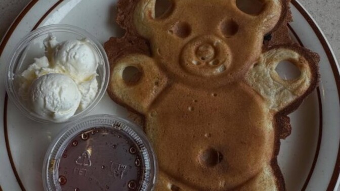 Size ayıcıklı pankek 🥞 yapsam yer miydiniz?