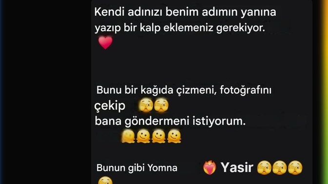Nişanlımın Bu çizimi çerçeveletip ofisine asmak istemenin en özel nedeni ne sizce?