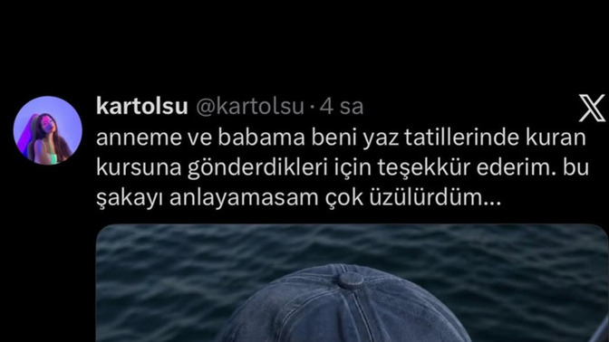Küçükken, yaz tatillerinde Kuran kursuna gittiniz mi?