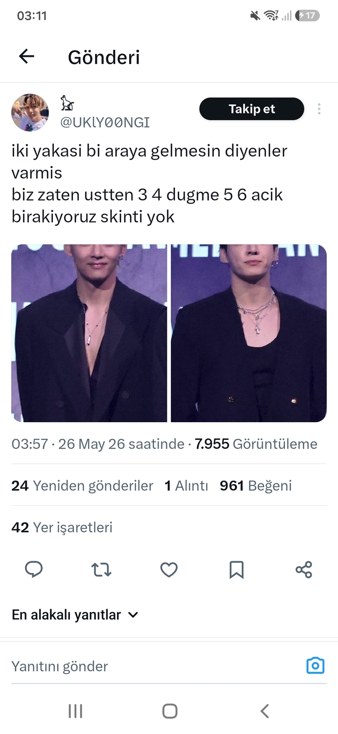 Açık giyinen biriyle sevgili olur muydunuz?