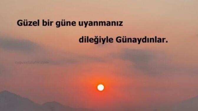 Güzel bir gün her zaman güzel bir niyetle mi başlar?