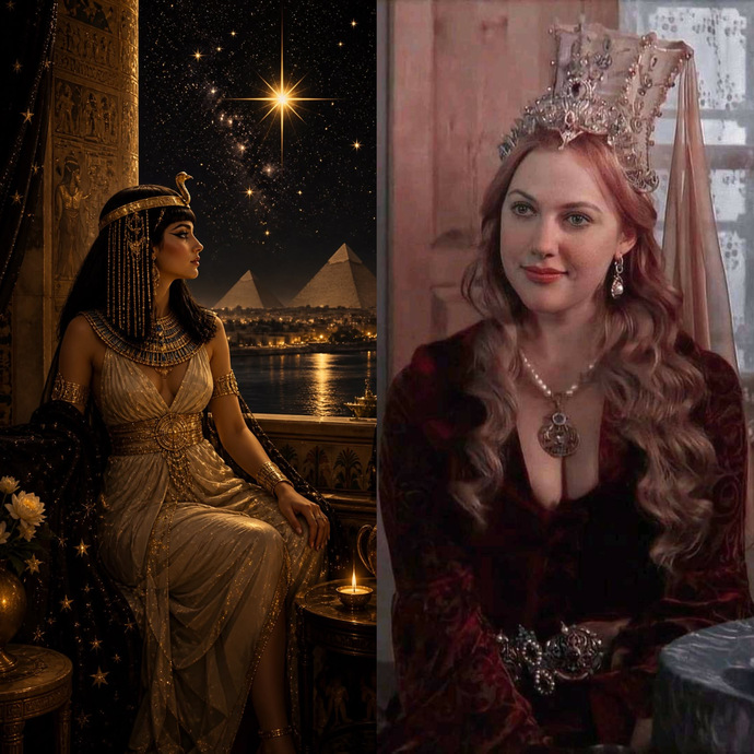 Hürrem Kleopatranın reankarnesi olabilir mi?
