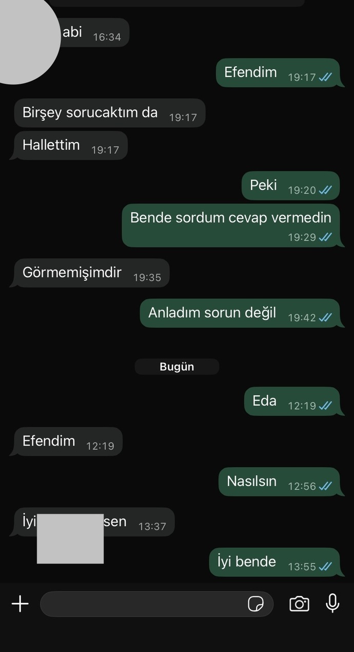 Kızlar derdiniz ne sizin?