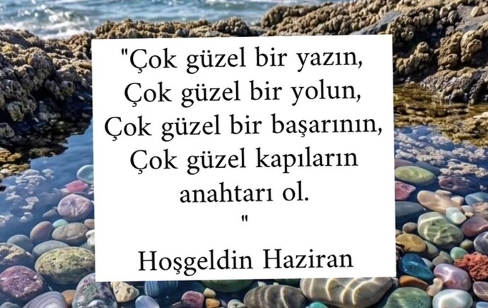 hoş geldin Haziran kimlerin duasi kabul oluyosa amin diyebilir mi?