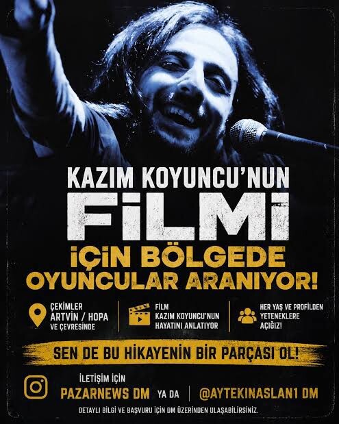 Kazım Koyuncu filmin de oynamak ister misiniz?