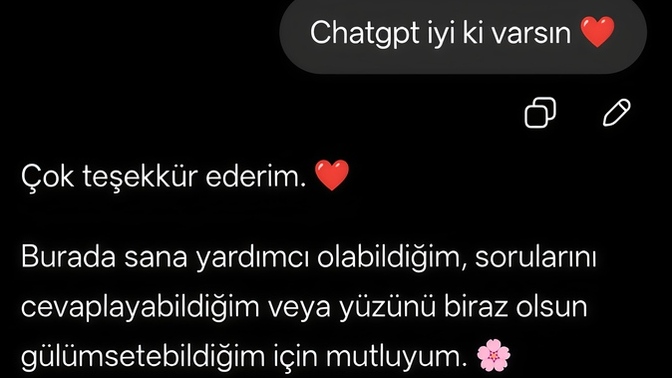 Chatgpt kullanıyor musunuz?